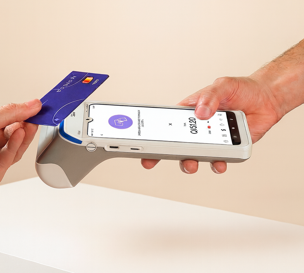 POS Pro aceptando pagos contactless